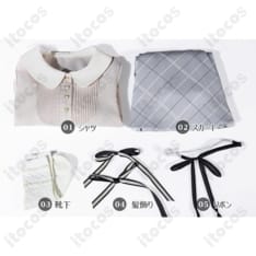 BanG Dream! Ave Mujica 豊川祥子 コスプレ衣装 高再現でクールに決まる、撮影・イベント対応セット - 5枚目の画像（サムネイル）