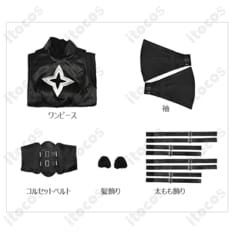 金色の闇 SSR戦艦バージョン コスプレ衣装｜高再現シルエットで撮影・イベントに最適 - 4枚目の画像（サムネイル）