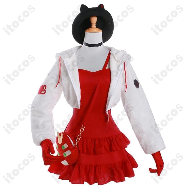 新世紀エヴァンゲリオン 惣流・アスカ・ラングレー 冬の日 私服コスプレセット 高再現で撮影映え - 4枚目の画像