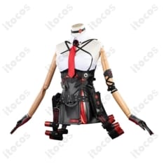 勝利の女神：NIKKE ラピ レッドフード衣装｜高再現と快適設計でイベント・撮影に最適 - 4枚目の画像（サムネイル）