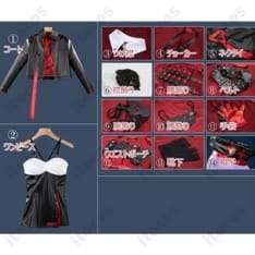 勝利の女神：NIKKE ラピ レッドフード衣装｜高再現と快適設計でイベント・撮影に最適 - 8枚目の画像（サムネイル）