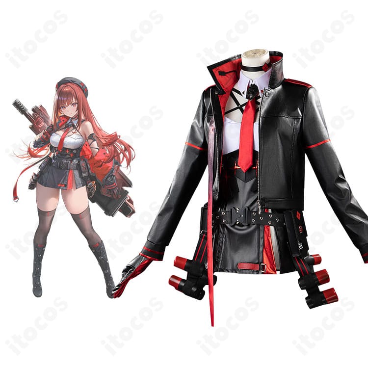 勝利の女神：NIKKE ラピ レッドフード衣装とキャラクターの組み合わせ全景。高再現のデザインと細部表現が伝わるイメージ。