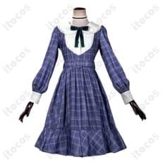 BanG Dream! Ave Mujica 若葉睦 コスプレ衣装｜チェック柄ワンピースで高再現、撮影・イベントに最適 - 1枚目の画像（サムネイル）