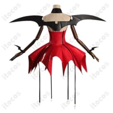 しゅごキャラ！ ほしな歌唄 悪魔ルナティックチャーム衣装 高再現で撮影映え、翼付きフルセット - 3枚目の画像（サムネイル）