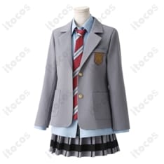 四月は君の嘘 宮園かをり 制服コスプレ｜清楚な質感で高再現、撮影・イベントに最適 - 2枚目の画像（サムネイル）