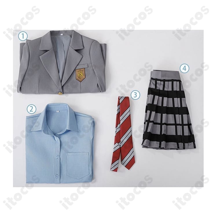 四月は君の嘘 宮園かをり 制服コスプレ｜清楚な質感で高再現、撮影・イベントに最適 - 5枚目の画像