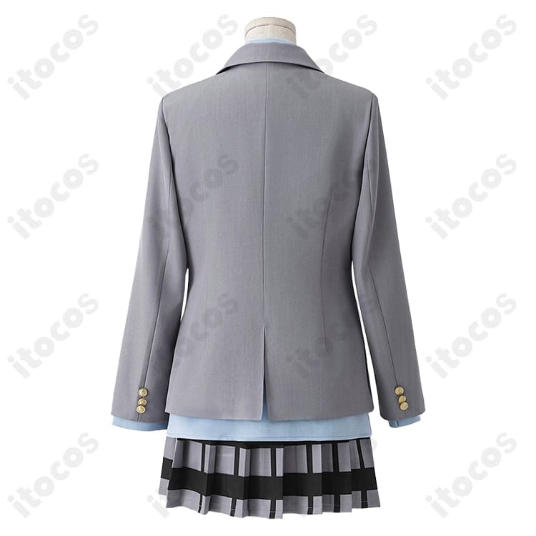 四月は君の嘘 宮園かをり 制服コスプレ｜清楚な質感で高再現、撮影・イベントに最適 - 3枚目の画像