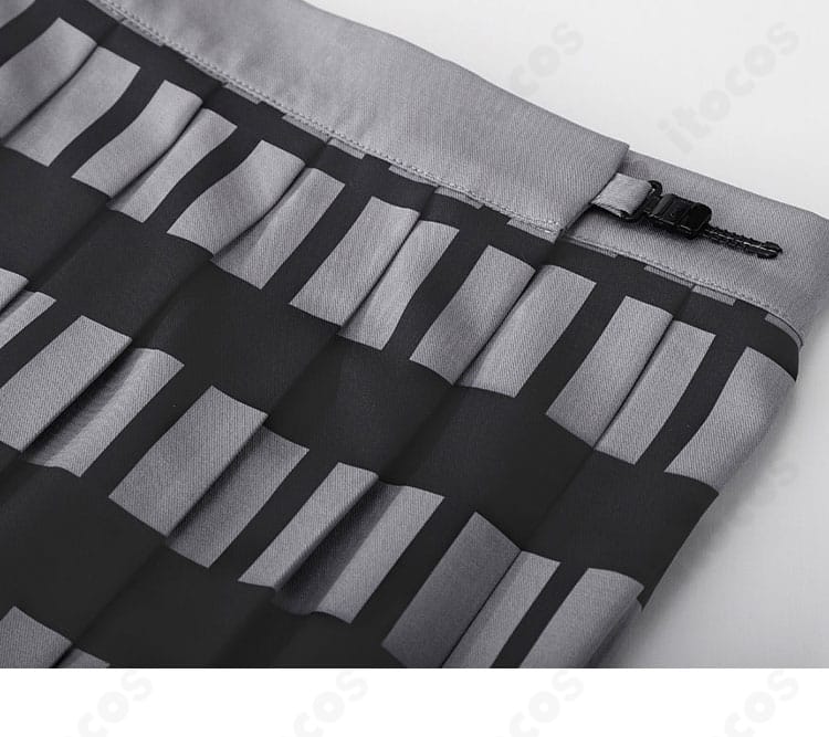 四月は君の嘘 制服コスプレのスカートプリーツ。均一なプリーツで動きに合わせて美しいシルエットを演出。