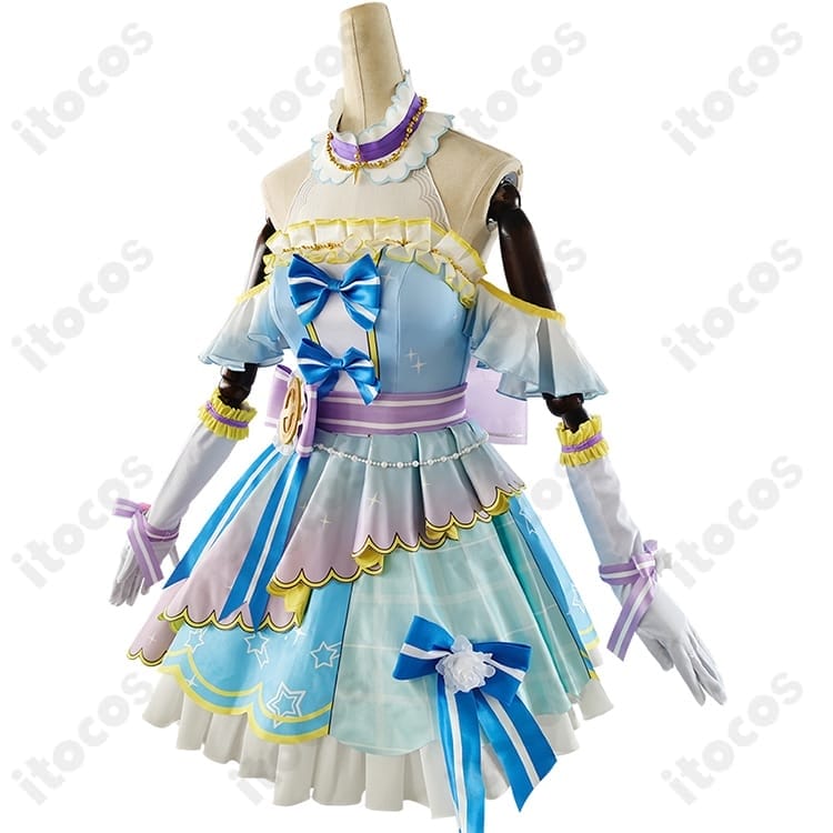 絢瀬絵里 カウントダウンライブ編コスプレ 高再現で撮影・イベント映えする豪華セット - 2枚目の画像