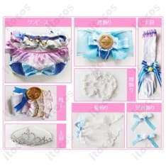 ラブライブ！スクフェス 園田海未 カウントダウンライブ編 コスプレ衣装｜高再現でイベント映え、送料無料 - 4枚目の画像（サムネイル）