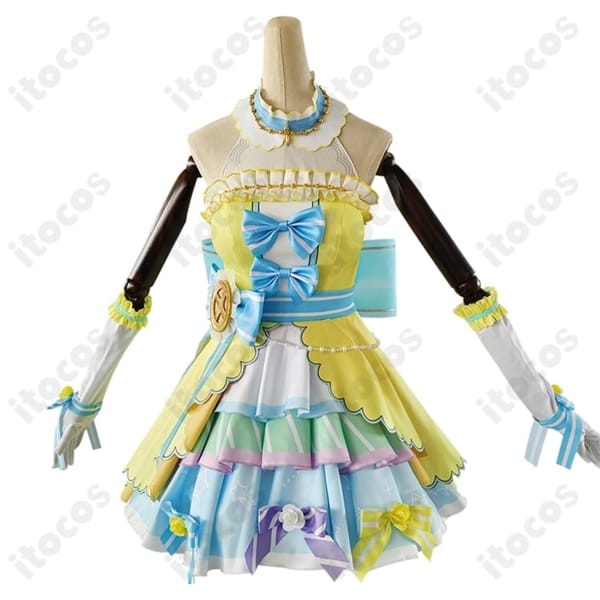 ラブライブ！スクフェス 星空凛 カウントダウンライブ編 衣装 高発色で再現度の高い本格7点セット