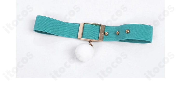 スクスタ 東條希 猫日和ver アクセサリー総合。チョーカー、耳飾り、胸飾りなど小物一式のディテール。