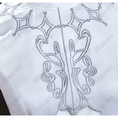 プロジェクトセカイ 宵崎奏 コスプレ衣装｜白ドレス＆翼、軽やかな着用感で高再現・イベントに最適 - 4枚目の画像（サムネイル）