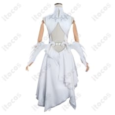 プロジェクトセカイ 宵崎奏 コスプレ衣装｜白ドレス＆翼、軽やかな着用感で高再現・イベントに最適 - 3枚目の画像（サムネイル）