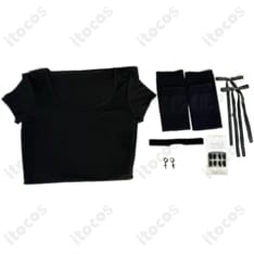 弥海砂 黒ワンピース衣装｜高再現でクールに決まる、撮影とイベントに快適なコスプレ - 6枚目の画像（サムネイル）