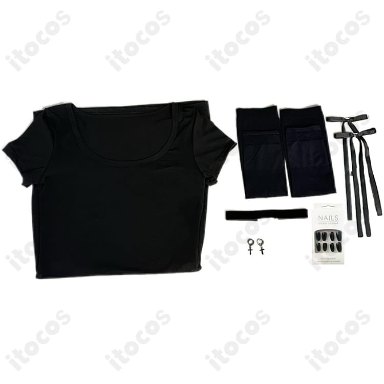 弥海砂 黒ワンピース衣装｜高再現でクールに決まる、撮影とイベントに快適なコスプレ - 6枚目の画像