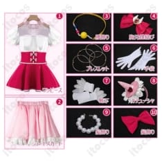 魔法つかいプリキュア! 朝日奈みらい（キュアミラクル）コスプレ衣装｜高再現・可愛いシルエットで撮影映え - 7枚目の画像（サムネイル）