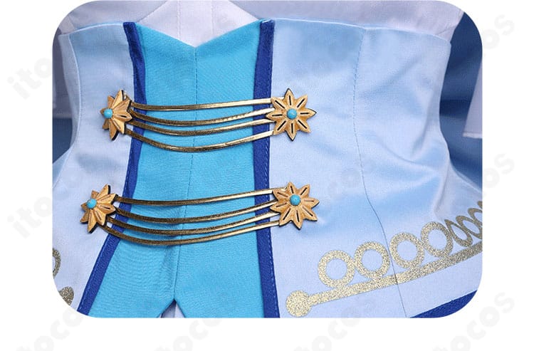 レーナ 魔法少女レジーナ衣装 ウエスト周りの装飾。コルセットベルトと腰部パーツの質感が分かるアップ。