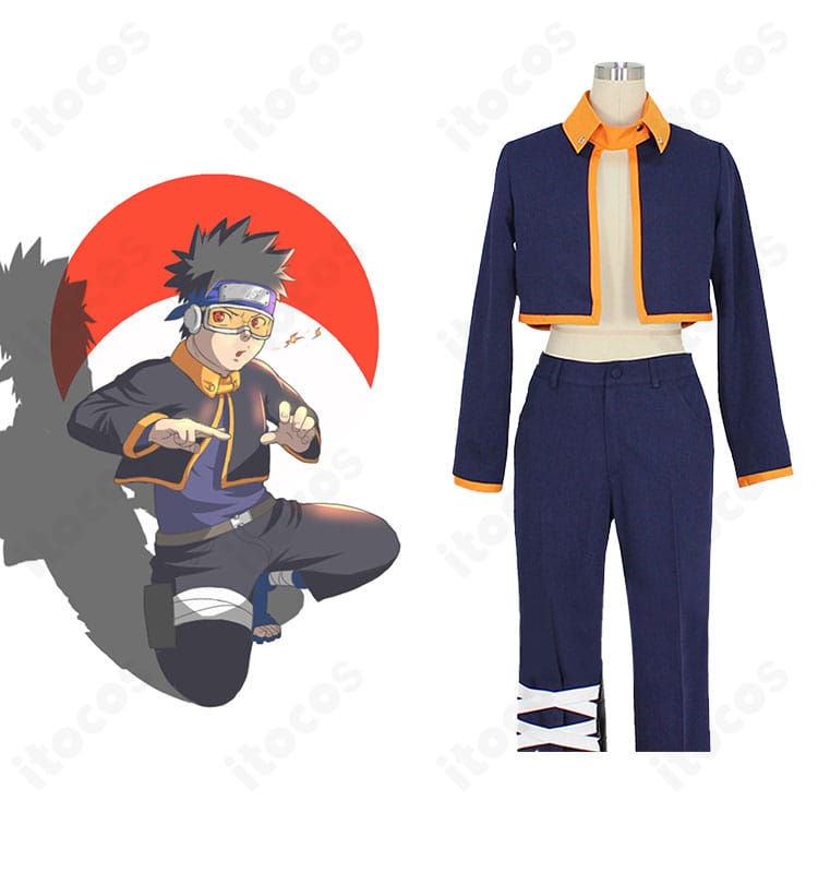 NARUTO -ナルト- うちはオビトのコスプレ衣装。キャラクターイメージと衣装の融合カットで再現度を訴求