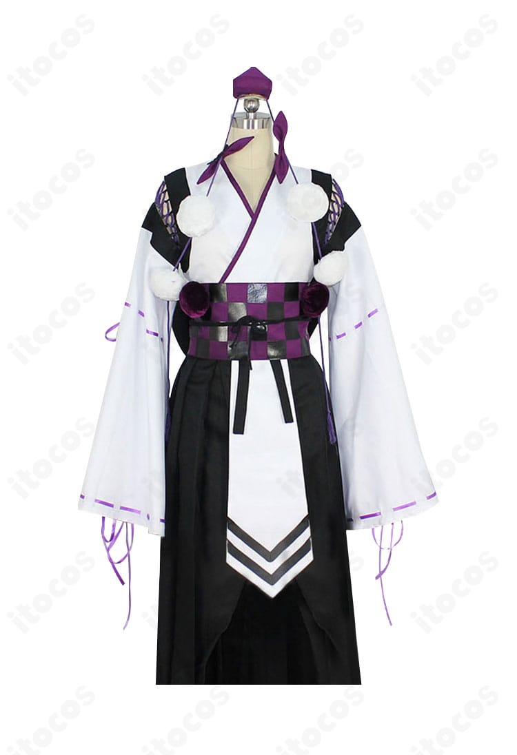 東方Project 姫海棠はたて衣装の正面アップ。胸元からウエストまでのラインと髪飾りの見え方を強調し、イベントで映える端正な仕上がりを表現。