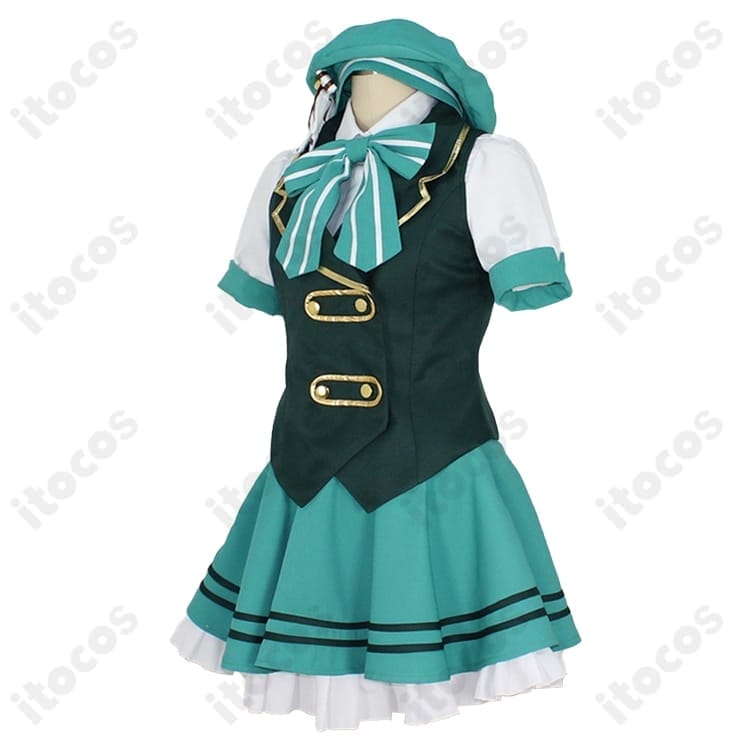 ご注文はうさぎですか？ 宇治松千夜 メイド服コスプレ｜快適な着用感で高再現、撮影会に最適 - 2枚目の画像