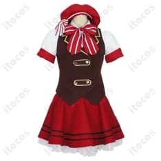 ご注文はうさぎですか？保登心愛 メイド服コスプレ衣装｜通気性で快適・高再現 - 1枚目の画像（サムネイル）