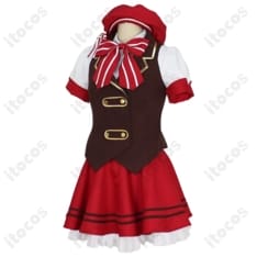 ご注文はうさぎですか？保登心愛 メイド服コスプレ衣装｜通気性で快適・高再現 - 2枚目の画像（サムネイル）