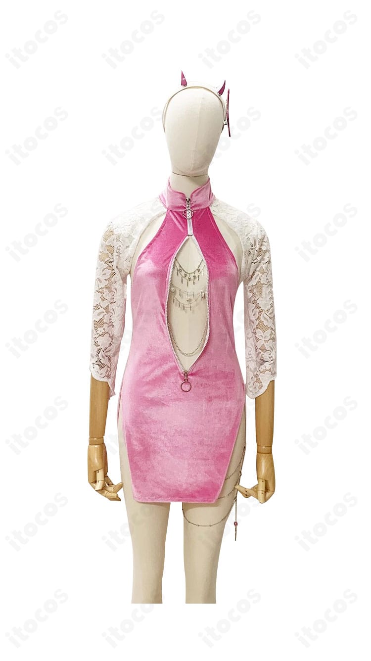 勝利の女神：NIKKE バイパー コスプレ衣装 正面全体。ボディースーツのラインと近未来的な意匠が分かる高品質仕立て。