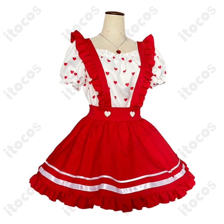 アイカツ！星宮いちご Girly RED コスプレ衣装｜高再現で可愛い、イベント・撮影に最適 - 3枚目の画像