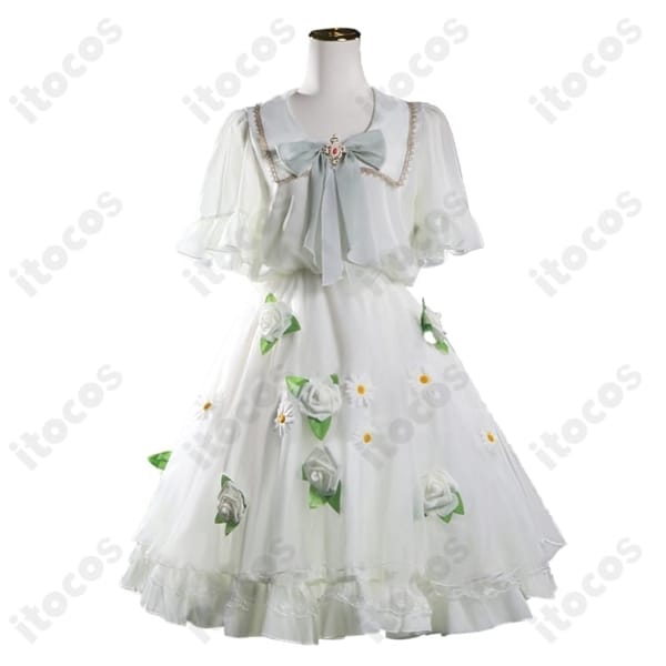 葬送のフリーレン フリーレン白ドレス 高再現でイベント・撮影に最適なコスプレ衣装