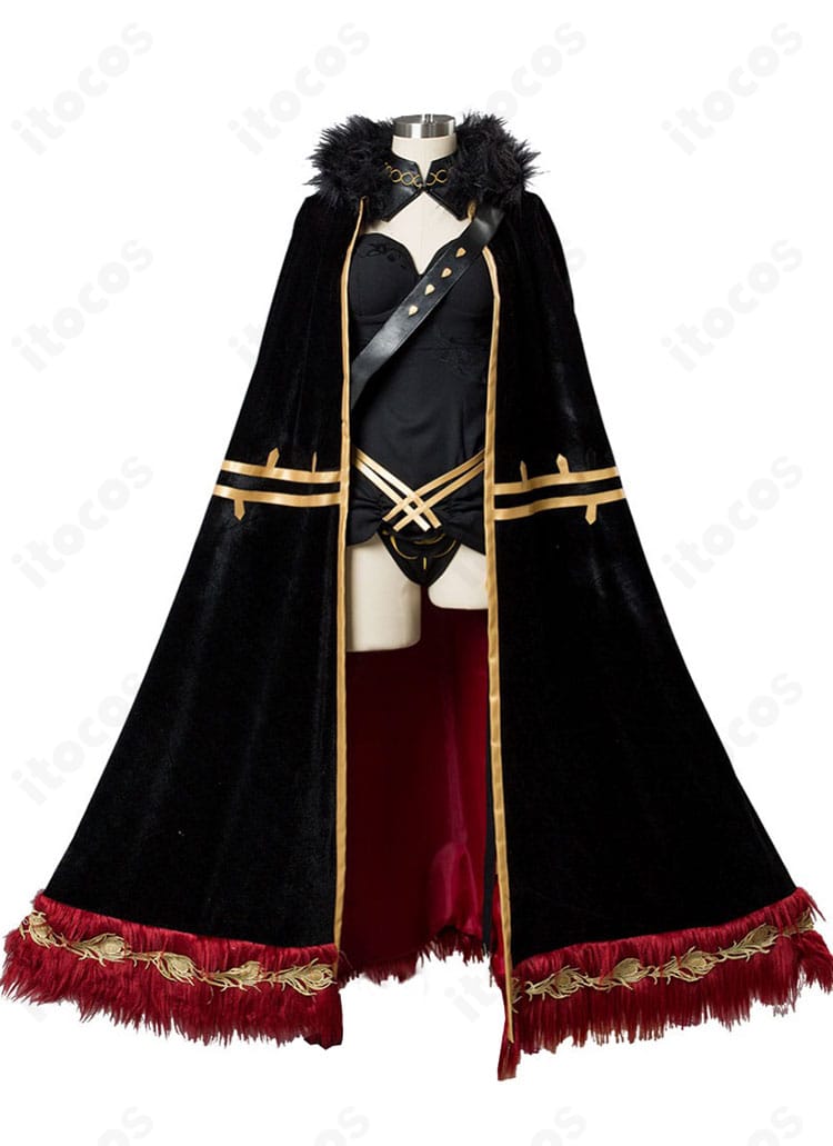 エレシュキガル 冥界のメリークリスマス コスプレ衣装の正面全身ビュー