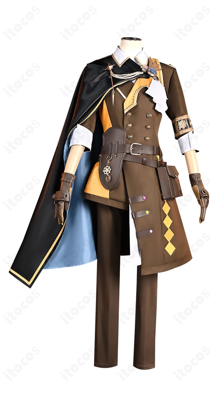 天馬司コスプレ衣装『ショウタイム・ルーラー』のフロントシルエットと装飾配置が分かる正面画像