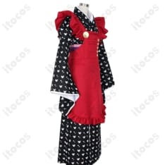 AMNESIA 主人公（ヒロイン）和服メイド服｜高再現で上品、イベントと撮影に最適なコスプレ - 2枚目の画像（サムネイル）