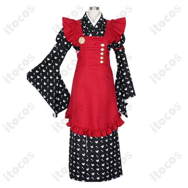 AMNESIA 主人公（ヒロイン）和服メイド服｜高再現で上品、イベントと撮影に最適なコスプレ