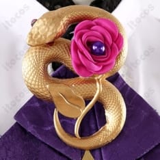 巴日和 傾慕の華 コスプレ衣装セット｜高再現でエレガント、撮影会・イベントに最適 - 5枚目の画像（サムネイル）