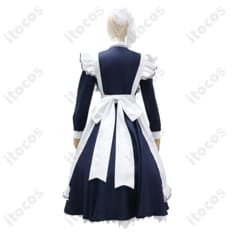 四季ナツメ 喫茶店制服コスプレ 再現度重視、イベント・撮影に最適、サイズオーダー可 - 5枚目の画像（サムネイル）