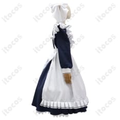 四季ナツメ 喫茶店制服コスプレ 再現度重視、イベント・撮影に最適、サイズオーダー可 - 4枚目の画像（サムネイル）