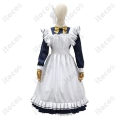 四季ナツメ 喫茶店制服コスプレ 再現度重視、イベント・撮影に最適、サイズオーダー可 - 1枚目の画像（サムネイル）