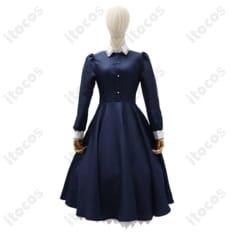 四季ナツメ 喫茶店制服コスプレ 再現度重視、イベント・撮影に最適、サイズオーダー可 - 6枚目の画像（サムネイル）