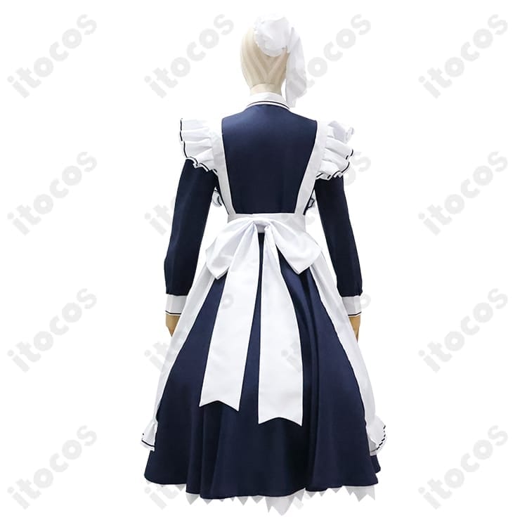 四季ナツメ 喫茶店制服コスプレ 再現度重視、イベント・撮影に最適、サイズオーダー可 - 5枚目の画像