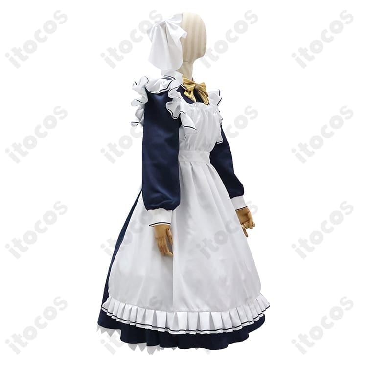 四季ナツメ 喫茶店制服コスプレ 再現度重視、イベント・撮影に最適、サイズオーダー可 - 3枚目の画像