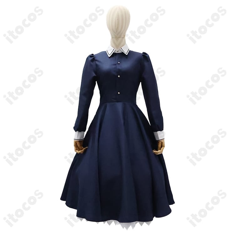 四季ナツメ 喫茶店制服コスプレ 再現度重視、イベント・撮影に最適、サイズオーダー可 - 6枚目の画像