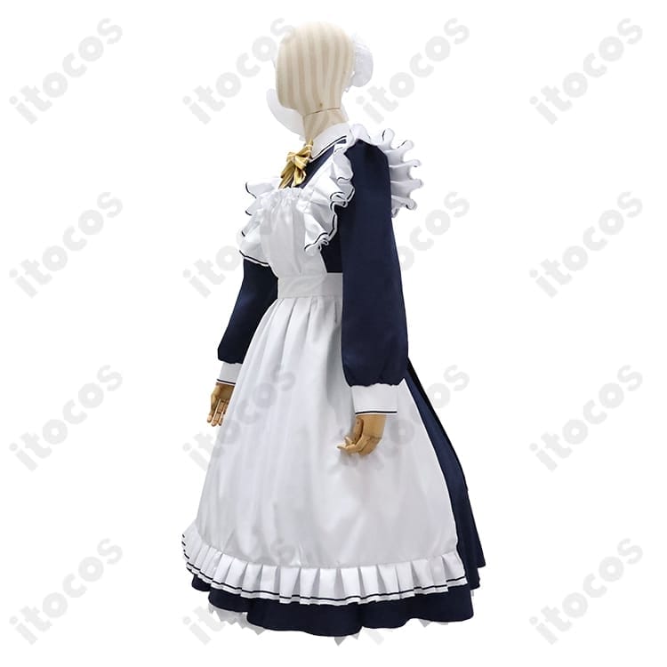 四季ナツメ 喫茶店制服コスプレ 再現度重視、イベント・撮影に最適、サイズオーダー可 - 2枚目の画像