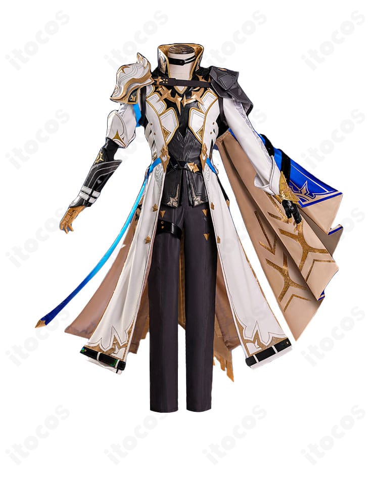 崩壊：スターレイル ファイノン衣装の正面画像。コートのシルエット、胸飾り、インナーの発色を確認できるフロントビュー。