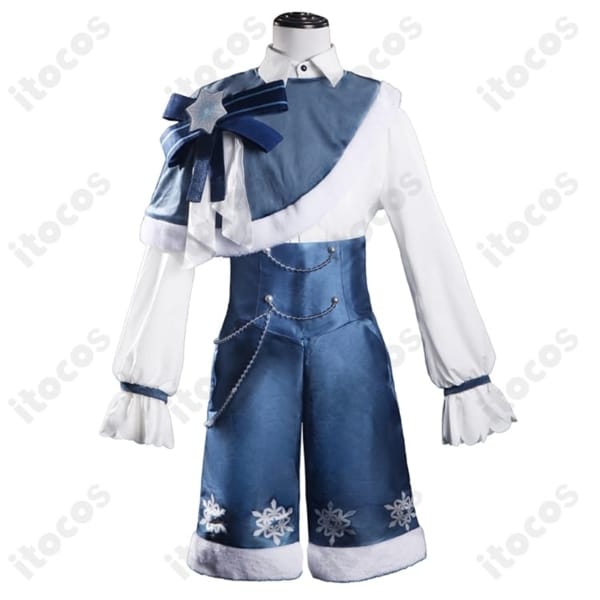 SNOW MIKU 2025 鏡音レン 高再現コスプレ衣装 清涼感のある装飾でステージ映え