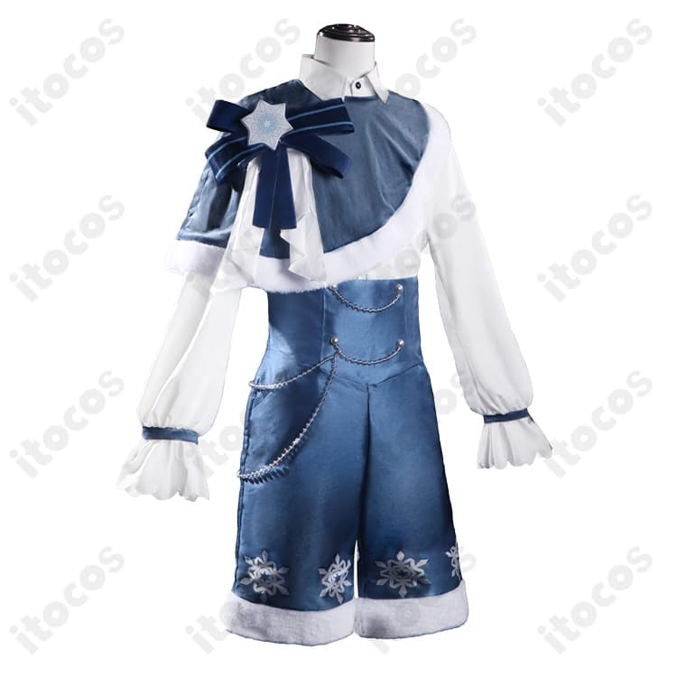 SNOW MIKU 2025 鏡音レン 高再現コスプレ衣装 清涼感のある装飾でステージ映え - 2枚目の画像