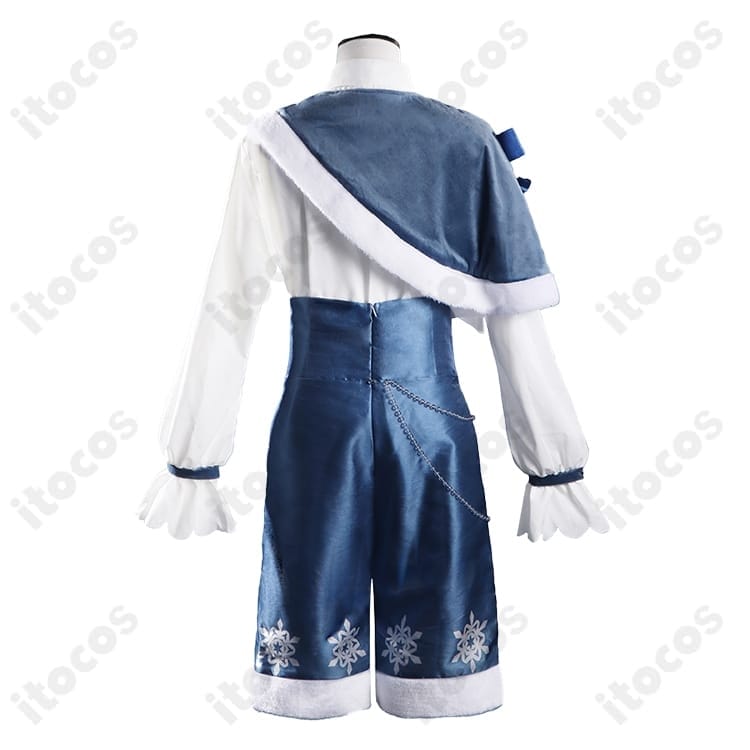 SNOW MIKU 2025 鏡音レン 高再現コスプレ衣装 清涼感のある装飾でステージ映え - 3枚目の画像