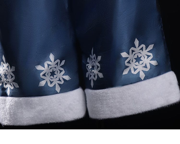 SNOW MIKU 2025 鏡音レン コスプレ衣装 脚部の装飾・裾まわりの仕上げ