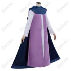 ゼルダの伝説 ゼルダ姫 コスプレ衣装。高再現ディテールとマントで気品ある王女スタイル - 3枚目の画像（サムネイル）