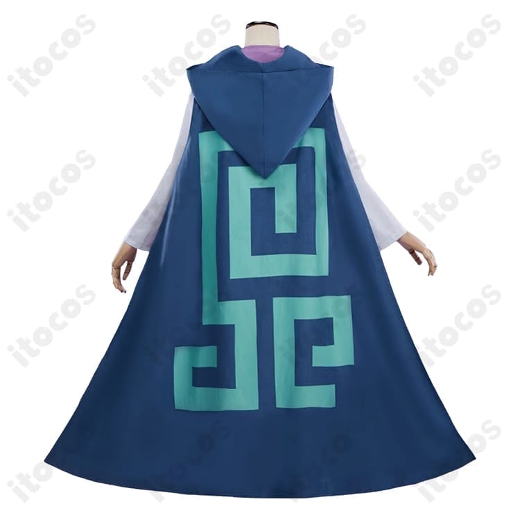 ゼルダの伝説 ゼルダ姫 コスプレ衣装。高再現ディテールとマントで気品ある王女スタイル - 4枚目の画像